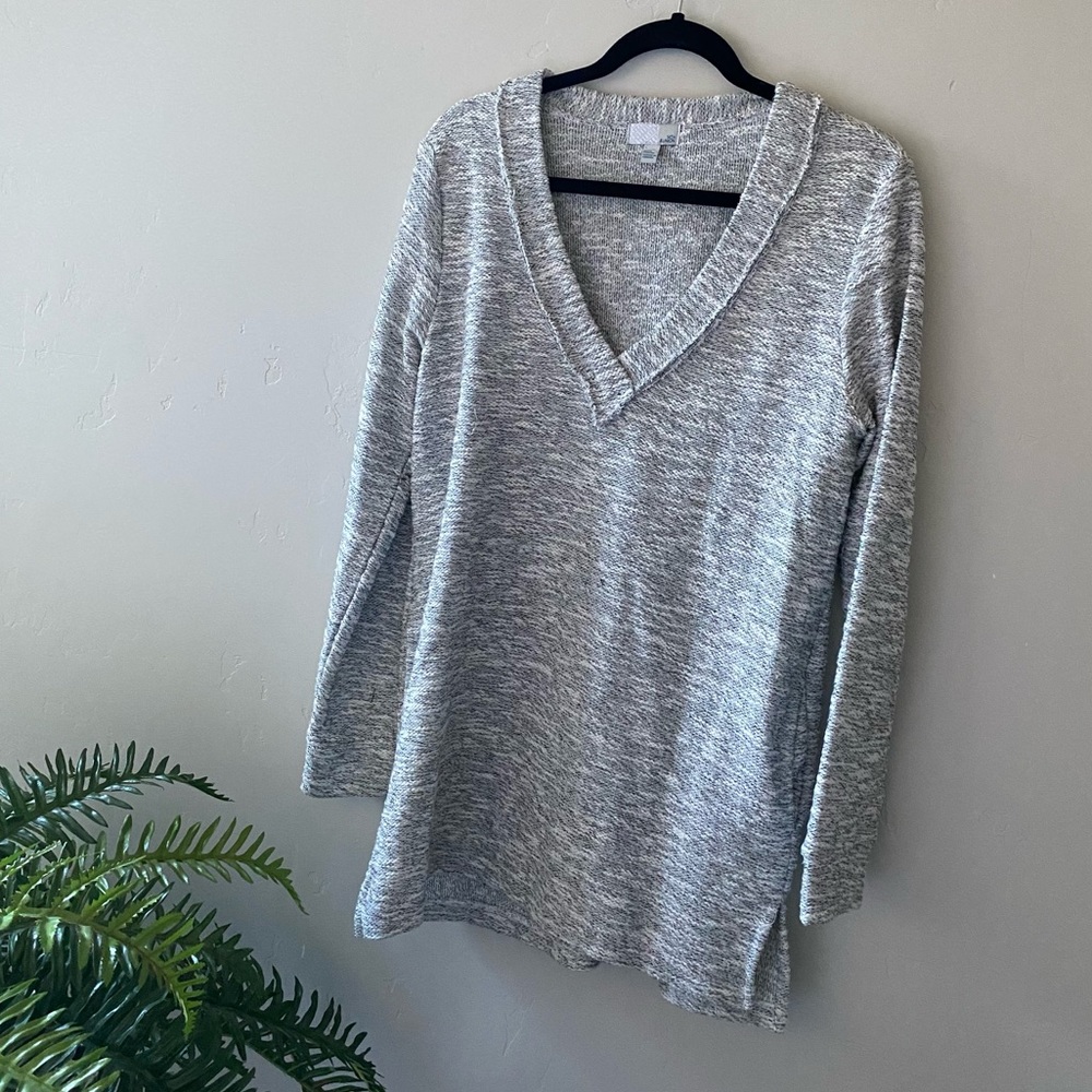3/$15 Pocket V-Neck Sweater